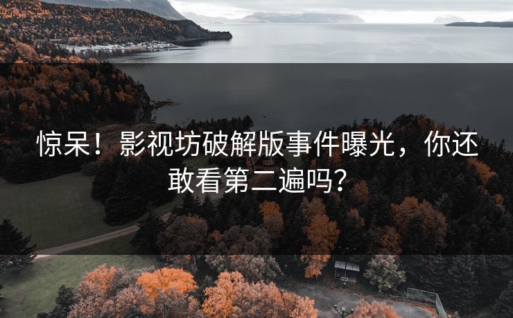 惊呆！影视坊破解版事件曝光，你还敢看第二遍吗？